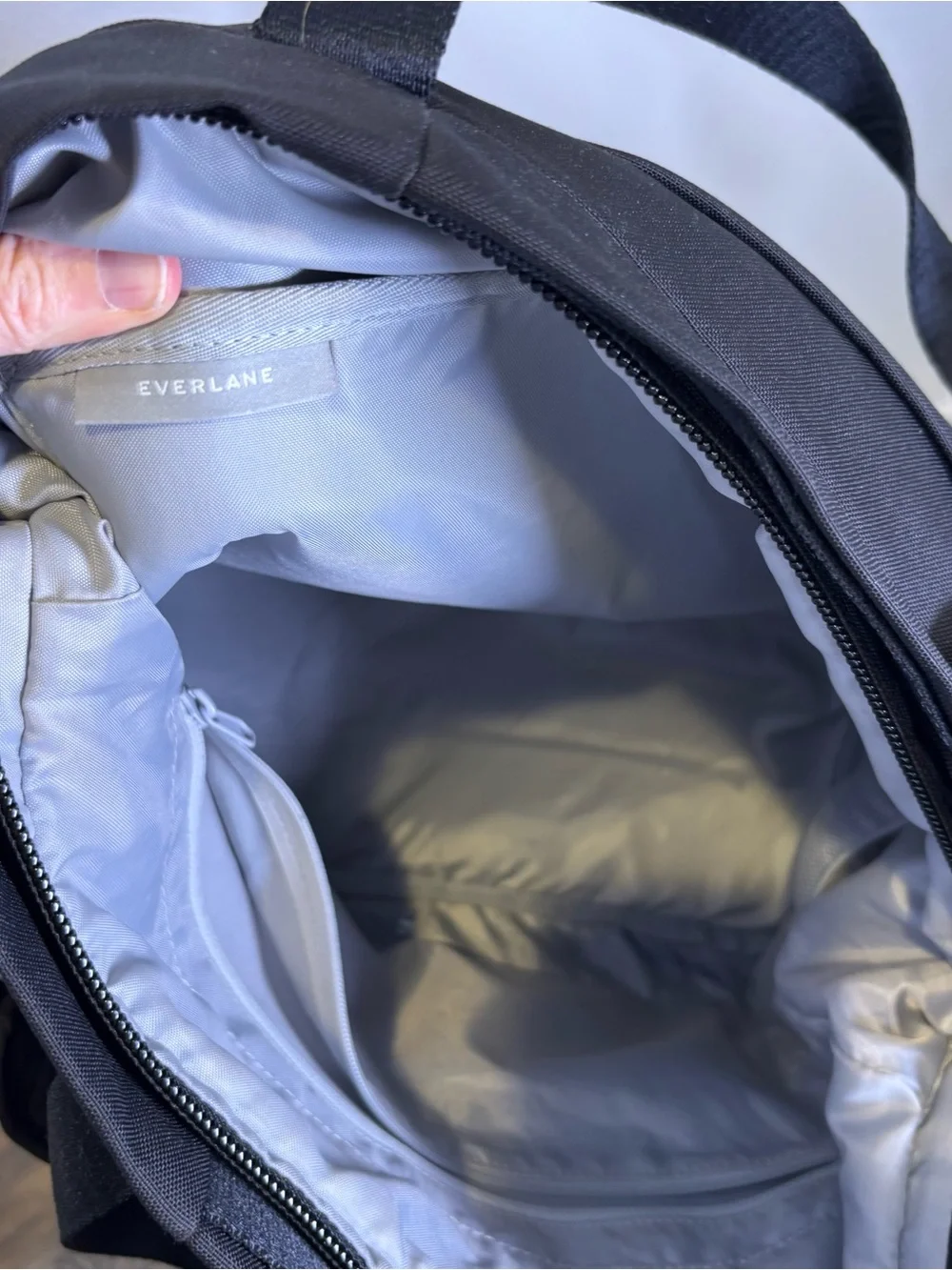 Everlane Black Duffel Bag